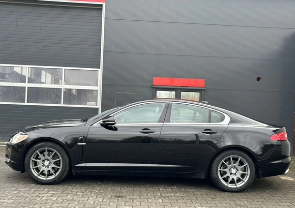 Jaguar XF cena 39800 przebieg: 177114, rok produkcji 2010 z Wysokie Mazowieckie małe 529